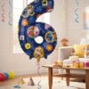 Paw Patrol 6 år ballon - 43x66 cm