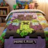 Minecraft Lilla håndklæde