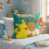 Pikachu pudebetræk - Pikachu & Eevee