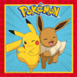 Pokemon servietter - 20 stk. - Next Generation