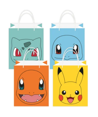 Pokemon slikposer i papir - 8 stk.