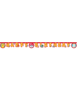Pokémon - Guirlande Happy Birthday - 2m