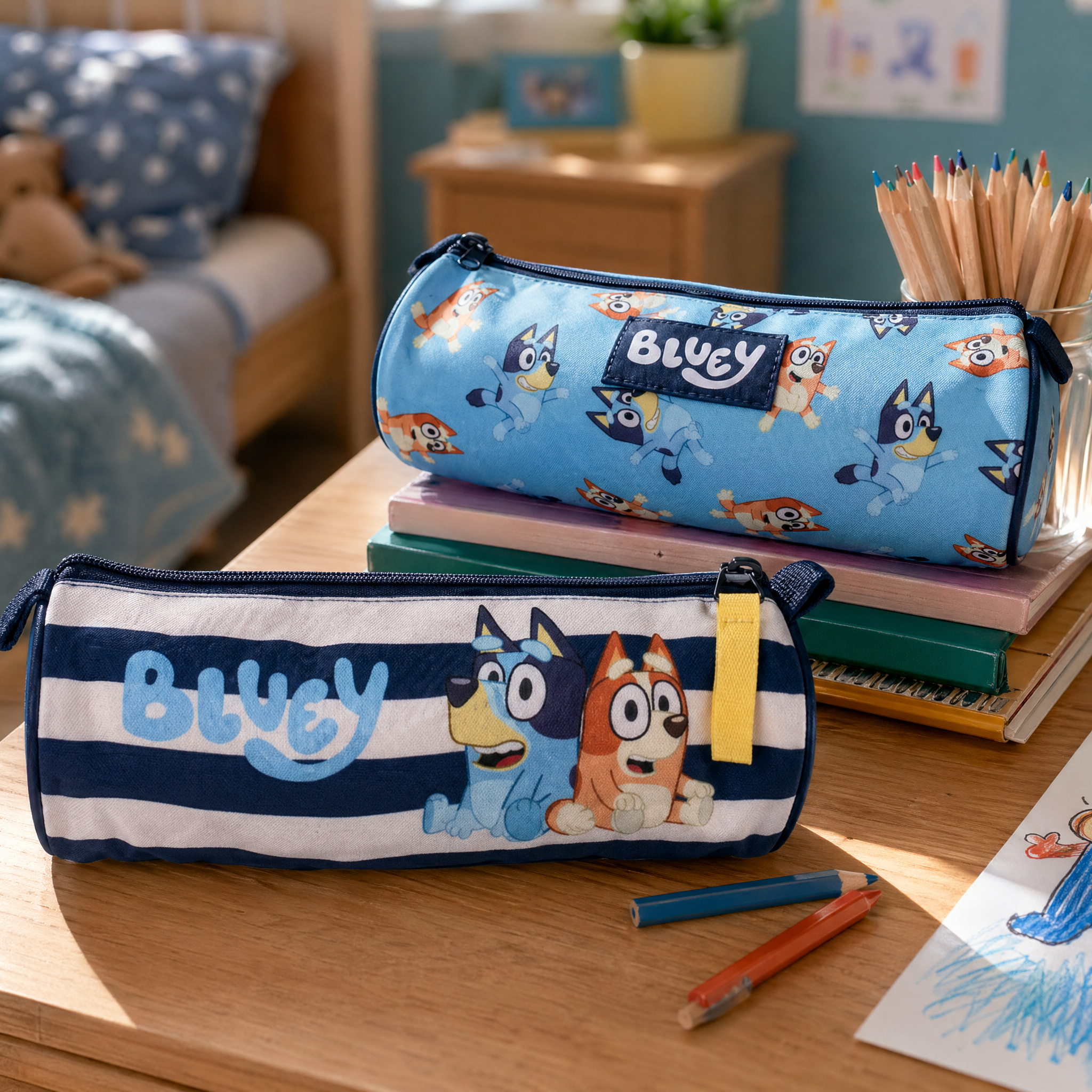 Bluey rundt penalhus