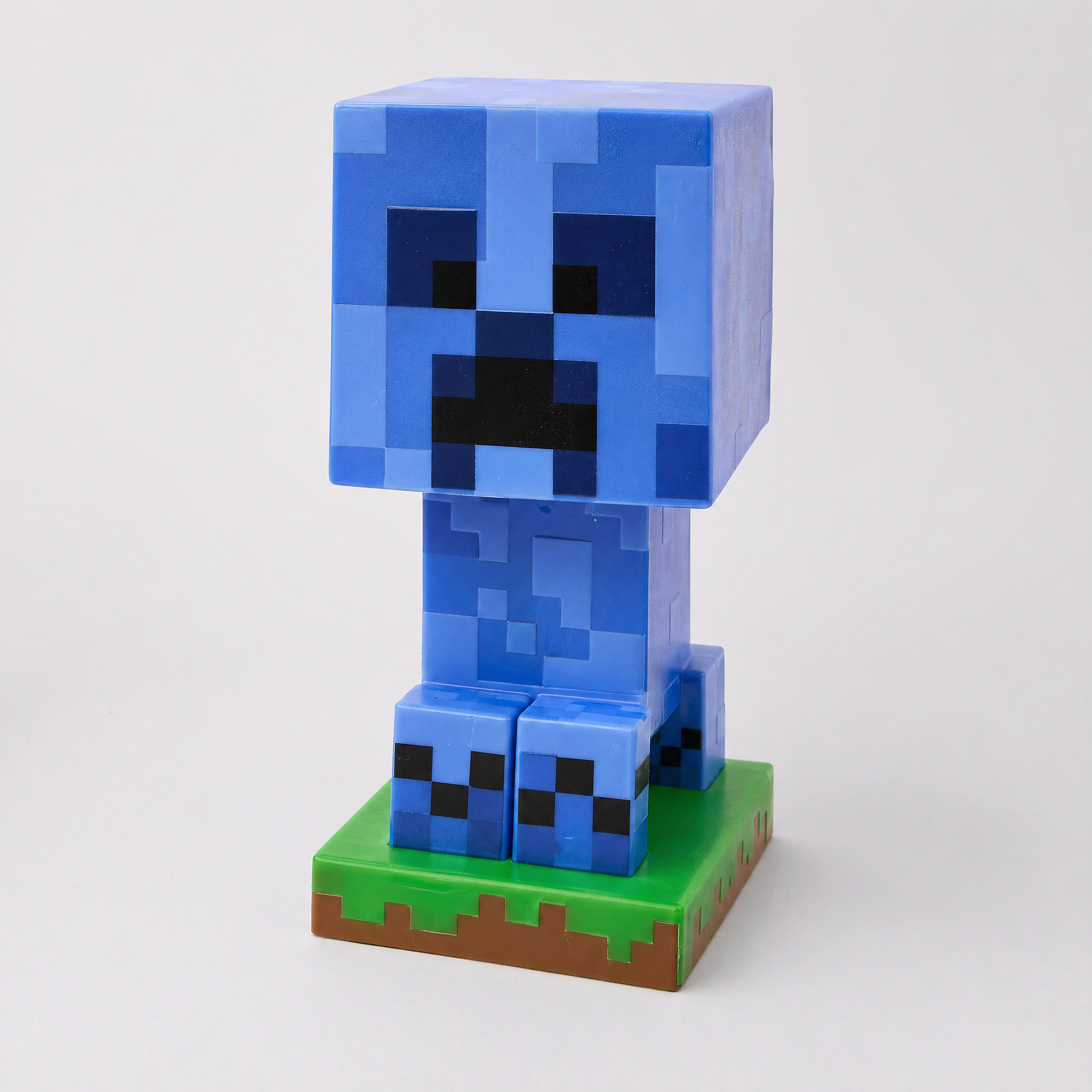 Minecraft Charged Creeper figur med lys
