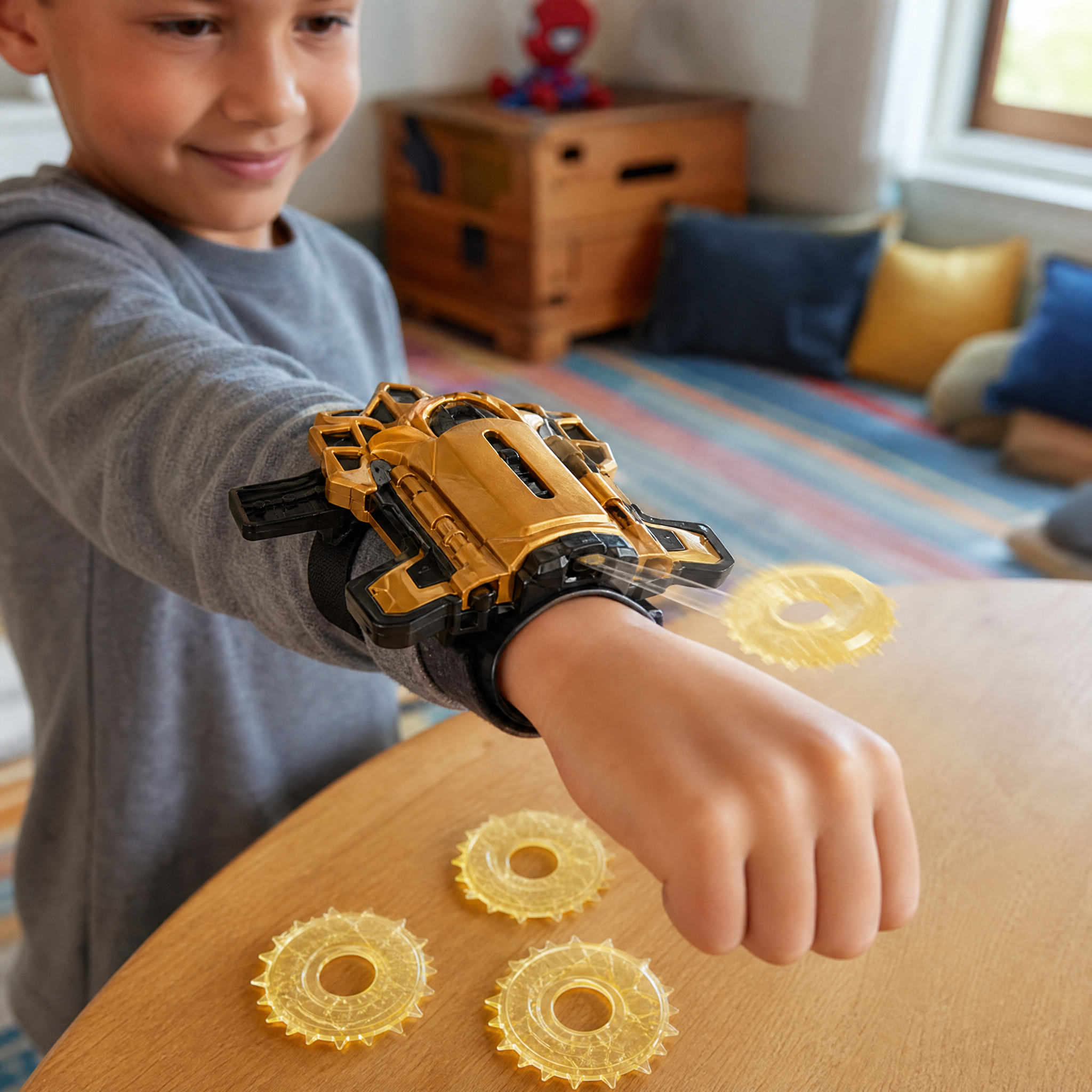 Spiderman Guld Hero Blaster - Marvel