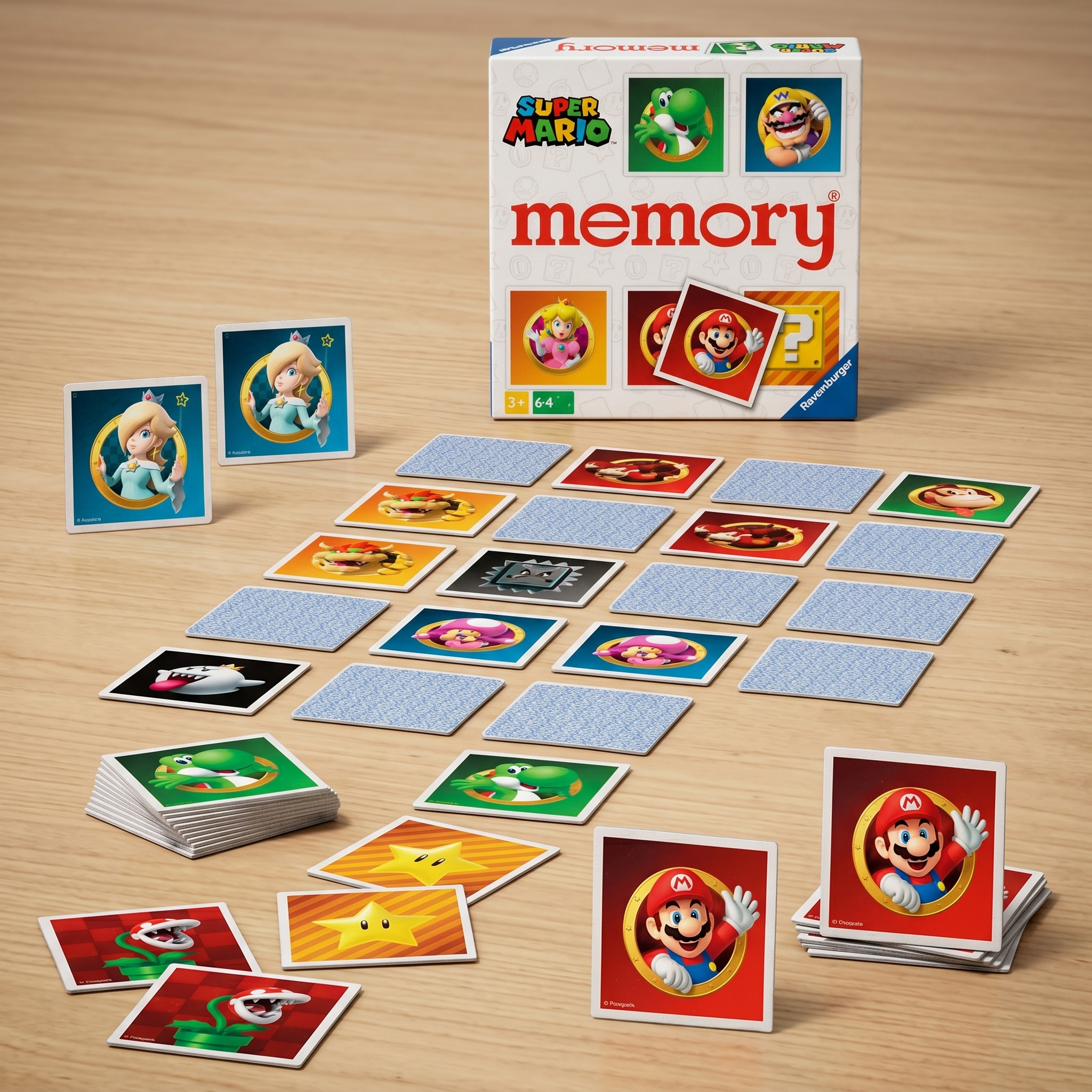 Super Mario Huskespil - Memory game