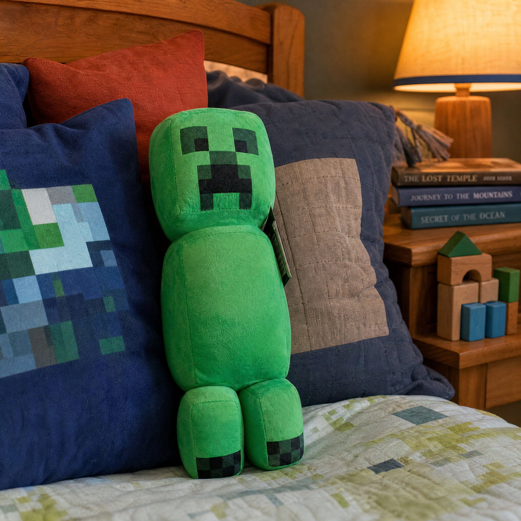 Minecraft Creeper bamse 30 cm