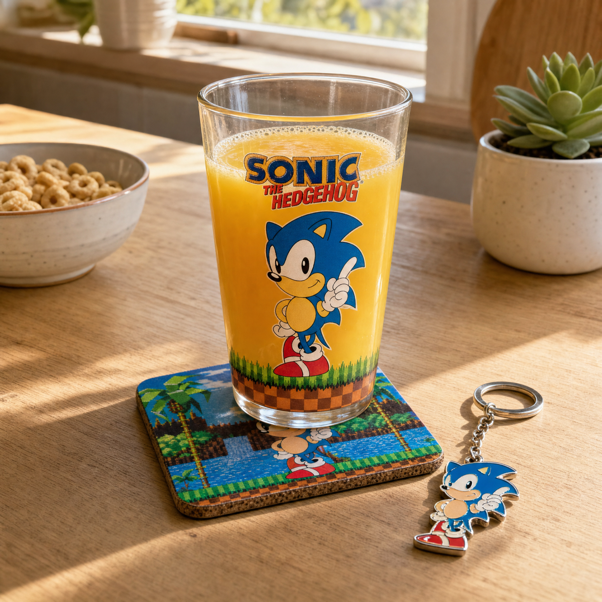 Sonic Krus, bordskåner & nøglering