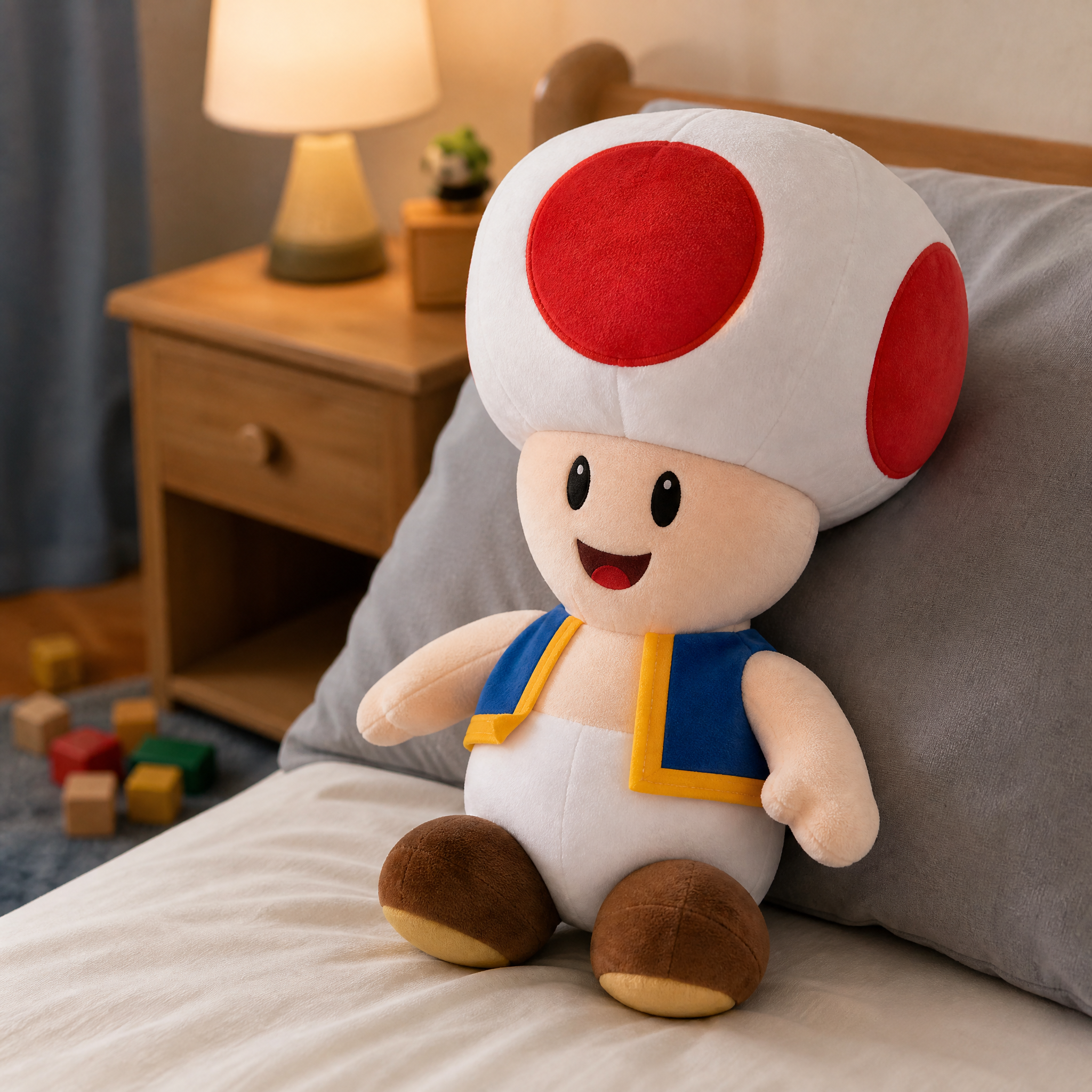 Super Mario Toad bamse 40 cm