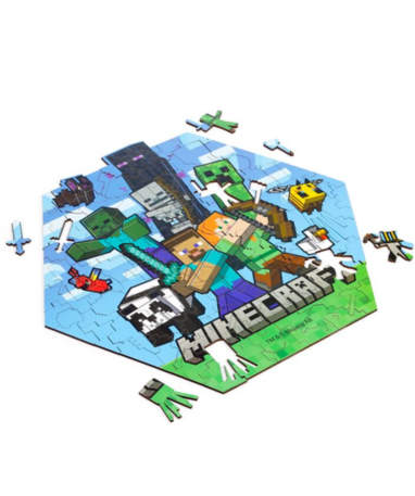 Minecraft puslespil - 130 brikker - JIG21