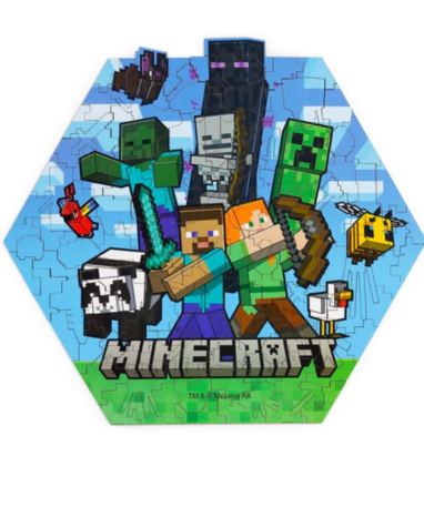 Minecraft puslespil - 130 brikker - JIG21