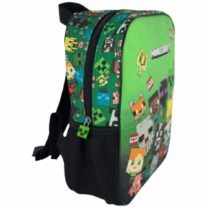 Minecraft karakter rygsæk