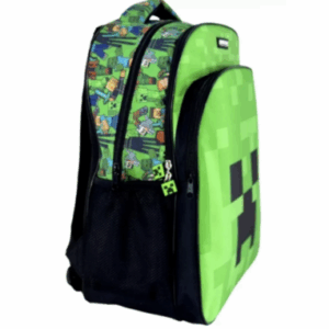 Minecraft creeper ansigt skoletaske