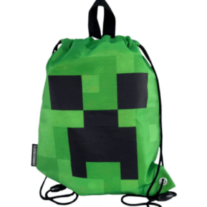 Minecraft creeper face sportstaske – Gymnastiktaske