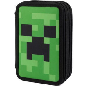 Minecraft karakter penalhus - med indhold