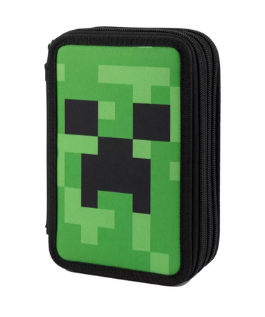 Minecraft karakter penalhus - med indhold
