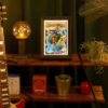 Dragon Ball Tamashii Art-scene med Son Goku og dragen i et rum