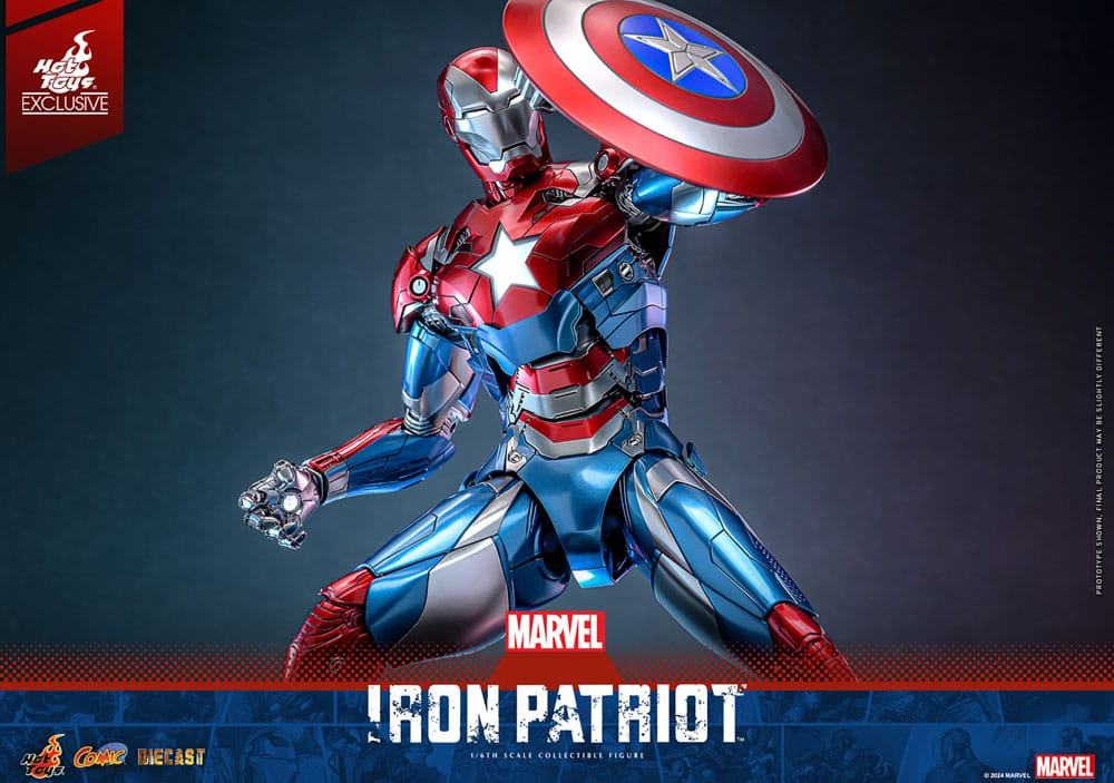 Iron Patriot i springende positur