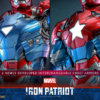 Detalje af Iron Patriots brystpanser