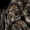 Megatron DLX actionfigur med nærbillede af overkroppen