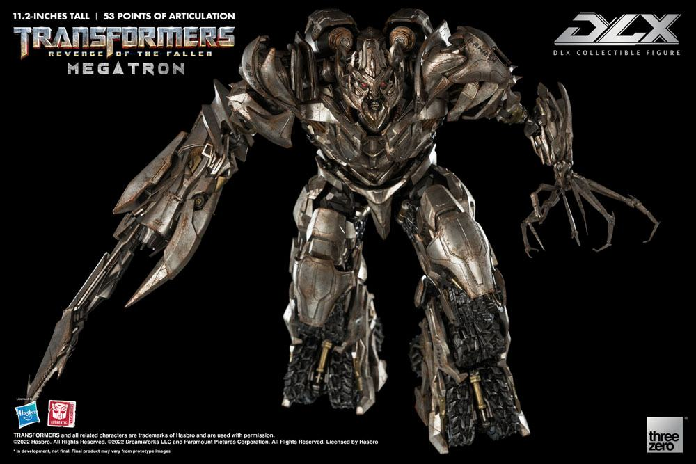 Megatron DLX actionfigur i kampstilling