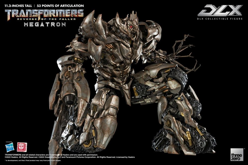 Megatron DLX actionfigur med hævet arm