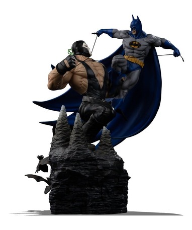 DC Comics Batman vs Bane diorama i skala 1/10