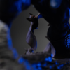 Batman og Bane diorama set fra flere vinkler og med nærbilleder