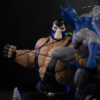 Batman og Bane diorama set fra flere vinkler og med nærbilleder