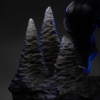 Batman og Bane diorama set fra flere vinkler og med nærbilleder