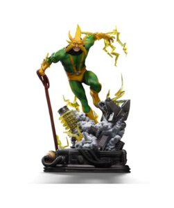 Spider-Man vs. Villains diorama med Electro set forfra