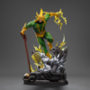 Spider-Man vs. Villains diorama med Electro fra let højre vinkel