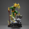 Spider-Man vs. Villains diorama med Electro fra let venstre vinkel