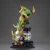Spider-Man vs. Villains diorama med Electro set bagfra