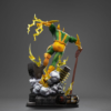 Spider-Man vs. Villains diorama med Electro fra en bageste vinkel
