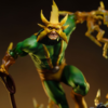 Nærbillede af Electro i Spider-Man vs. Villains dioramaet