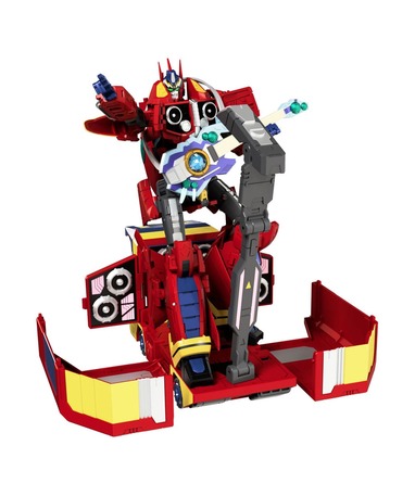 Transformers x Macross 7 Basara Prime actionfigur, 19 cm