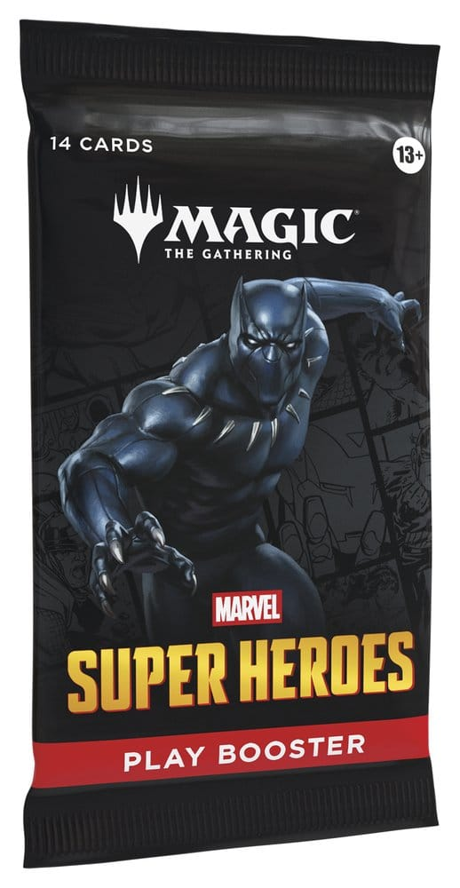 Engelsk Play Booster pakke med Black Panther motiv