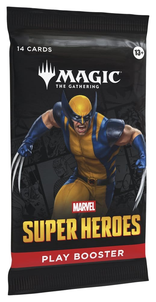Engelsk Play Booster pakke med Wolverine motiv