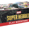 Lukket engelsk Magic: The Gathering Marvel Super Heroes display i vinkel