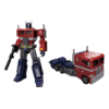 Optimus Prime i robotform og lastbilform