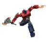 Optimus Prime i robotform med gyldne våbeneffekter