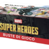Lukket Magic: The Gathering Marvel Super Heroes display i vinkel