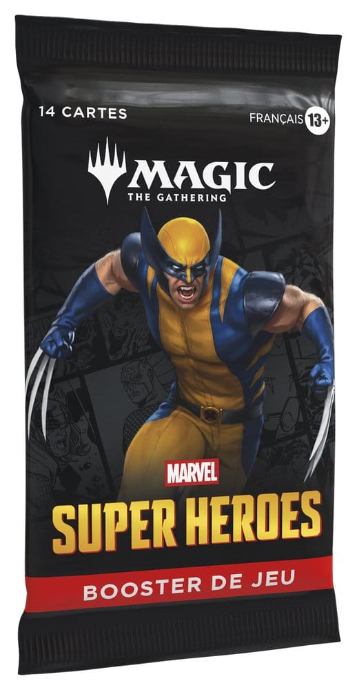 Fransk Play Booster pakke med Marvel motiv