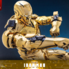 Detalje af Iron Man Mark III i bevægelse