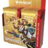 Magic: The Gathering Marvel Super Heroes Collector Booster display med franske boosterpakker