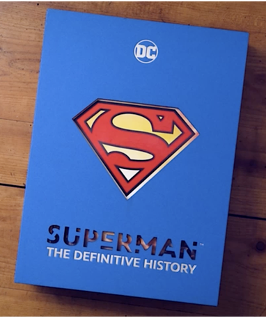 Superman The Definitive History opslagsværk på fransk