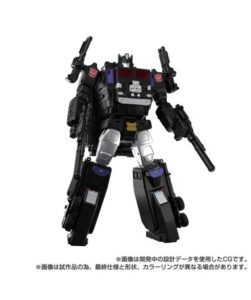 Transformers MPG-16 Nucleon Quest Super Convoy actionfigur i robotform