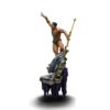Namor statue set fra bagsiden