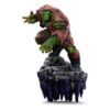 Hulk diorama set forfra på klippebase